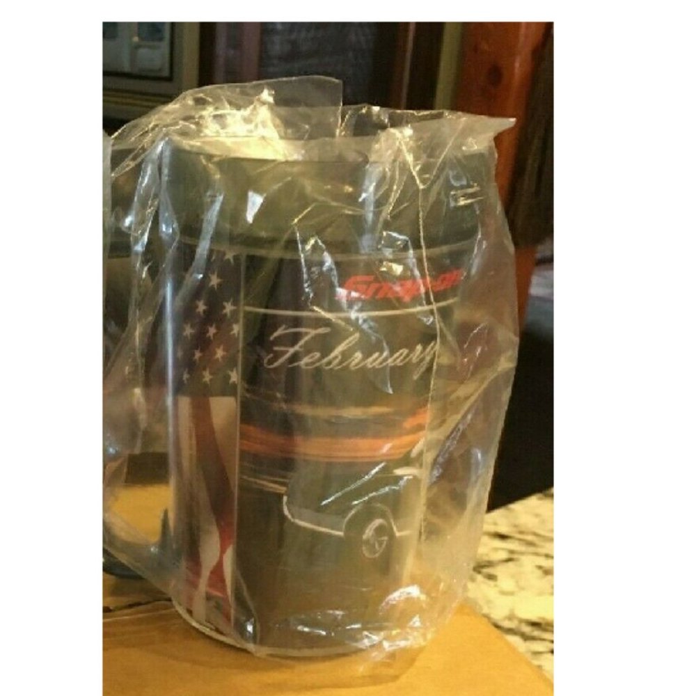 2006 Snap-on Tools Calendar Girl Insulated Mug Cup FEBRUARY Thermo Serv NEW